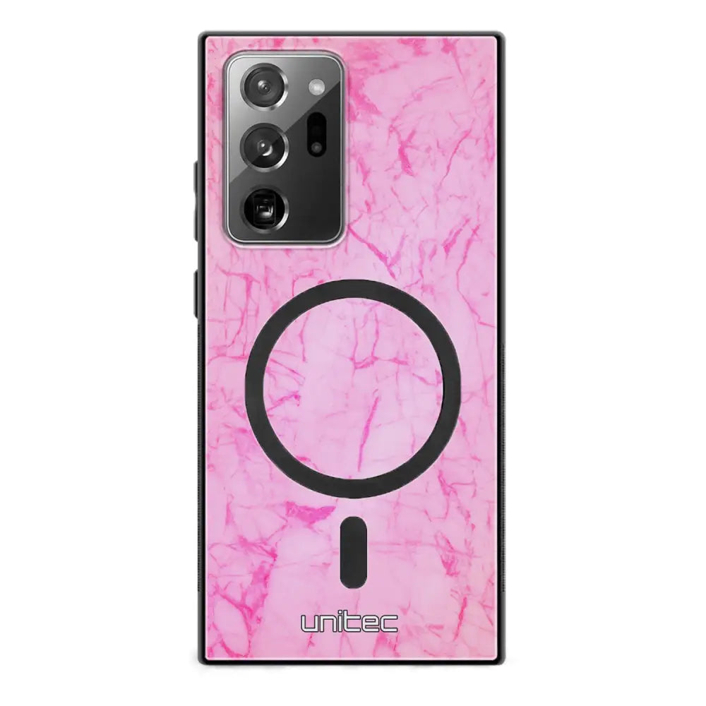 Samsung Galaxy Note 20 Ultra marmori suojakuoret - Light Pink Marble