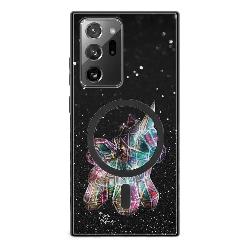 Samsung Galaxy Note 20 Ultra unicorn suojakuoret - Valkoinen - Noora Kämppi