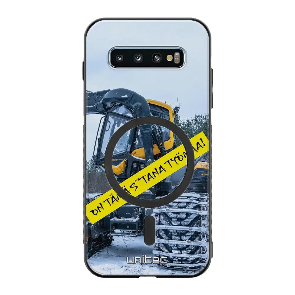 Samsung Galaxy S10 meemi suojakuoret - Työmaa