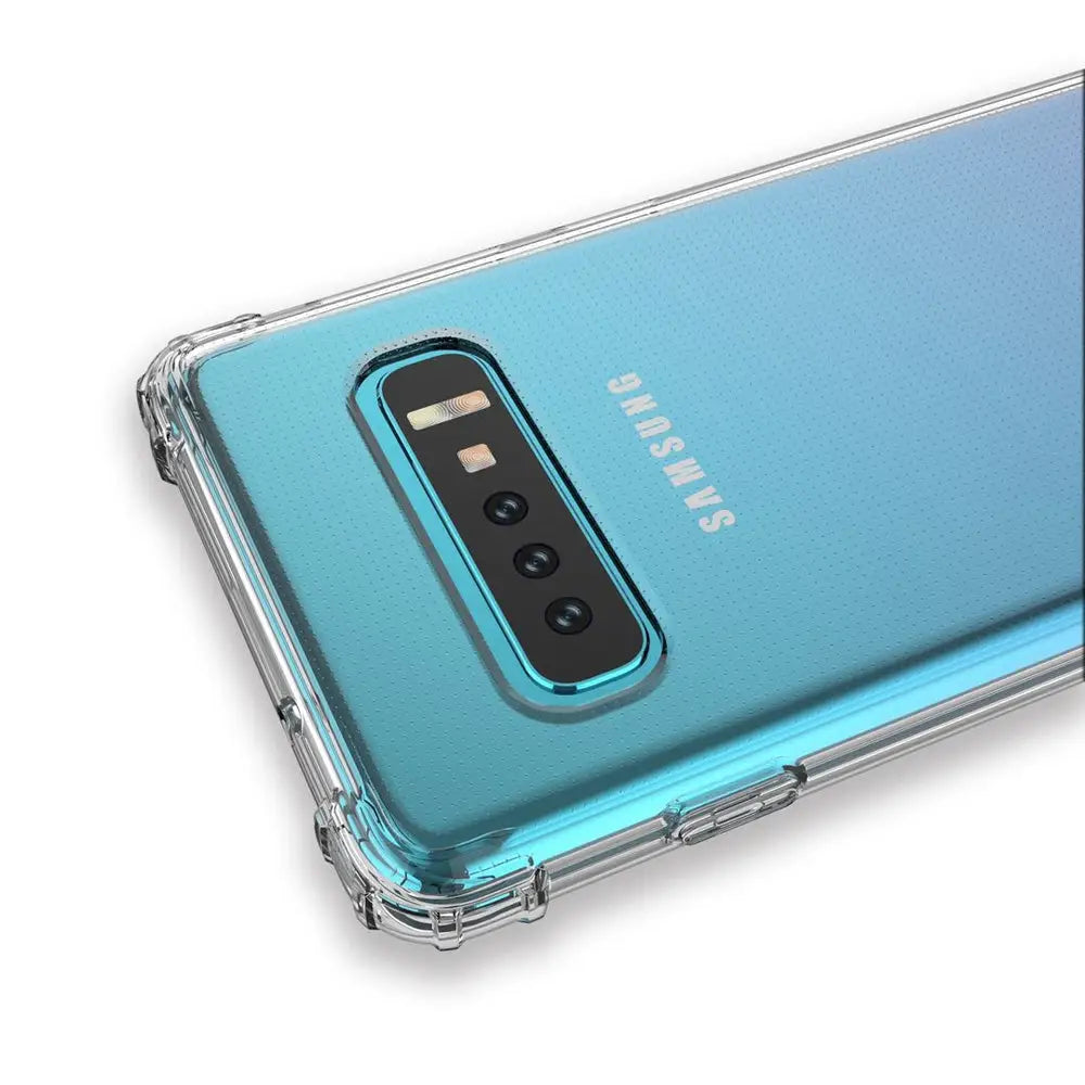 Samsung Galaxy S10 Silikonikuori - Läpinäkyvä