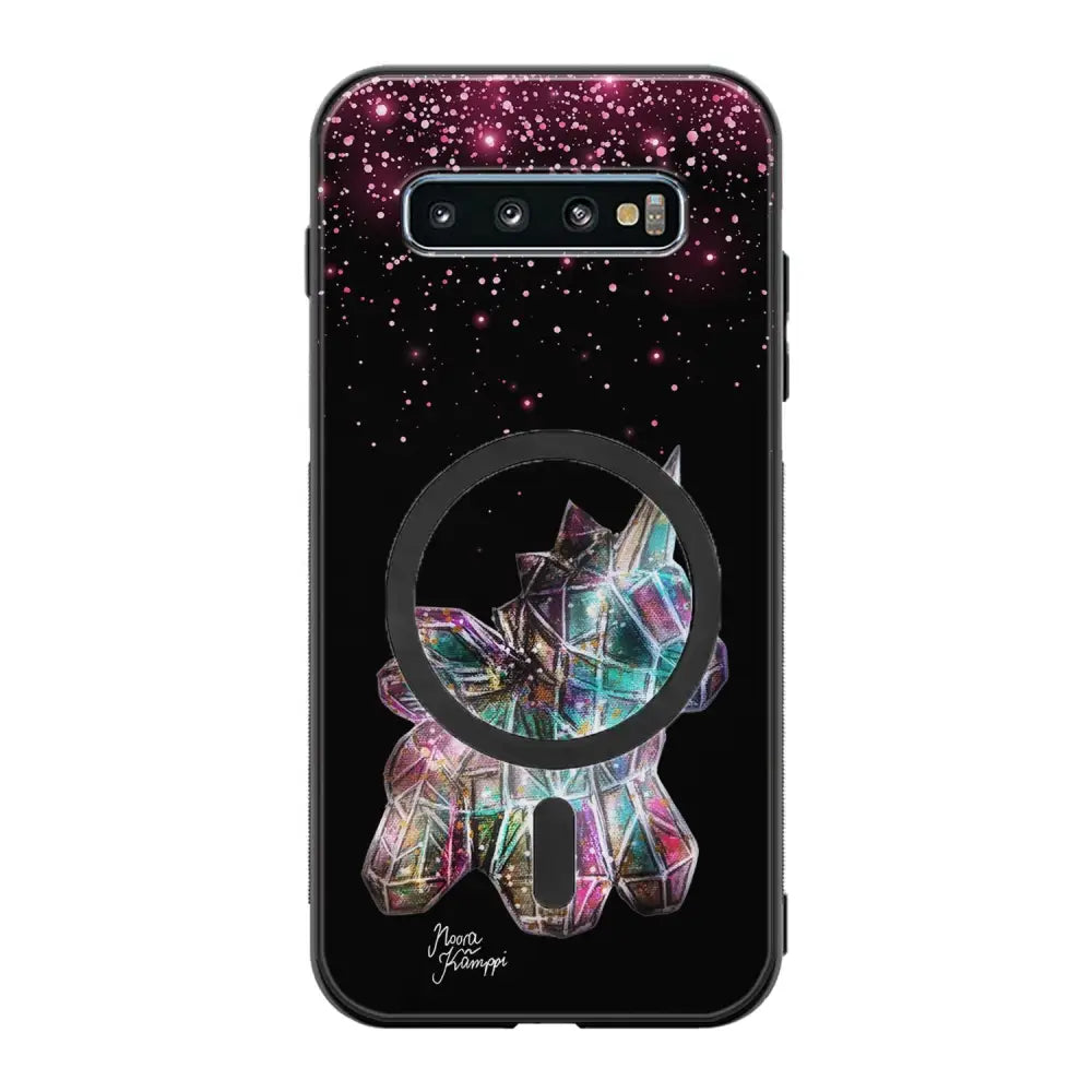 Samsung Galaxy S10 unicorn suojakuoret - Pinkki - Noora Kämppi