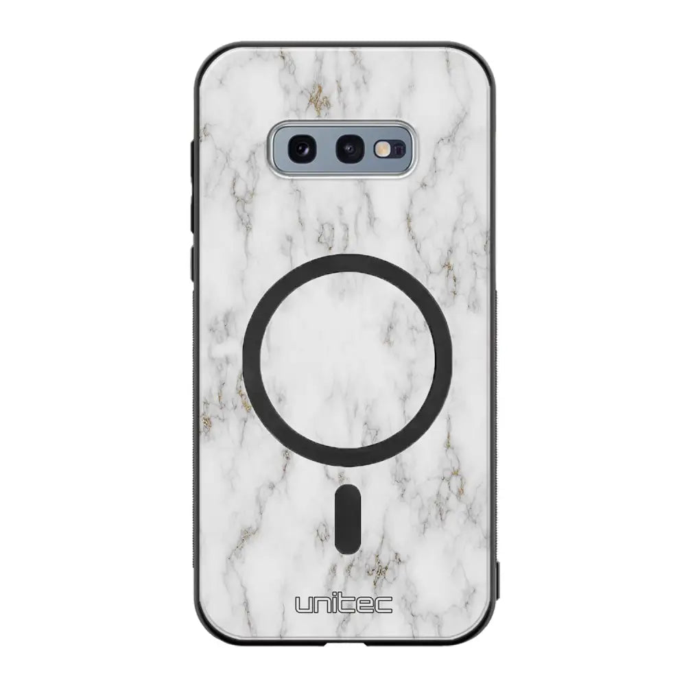 Samsung Galaxy S10e marmori suojakuoret - White Marble