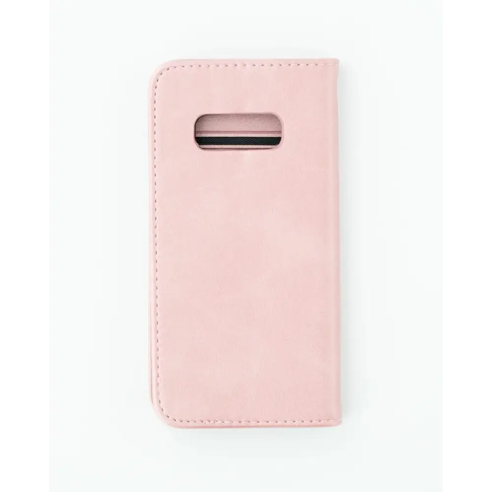 Samsung Galaxy S10e Unitec Lompakko Suojakotelo Ruusukulta