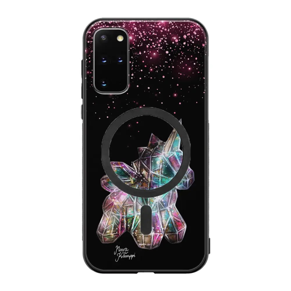 Samsung Galaxy S20 Plus unicorn suojakuoret - Pinkki - Noora Kämppi