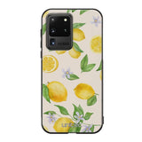 Samsung Galaxy S20 Ultra hedelmä suojakuoret - Lemon - Ei