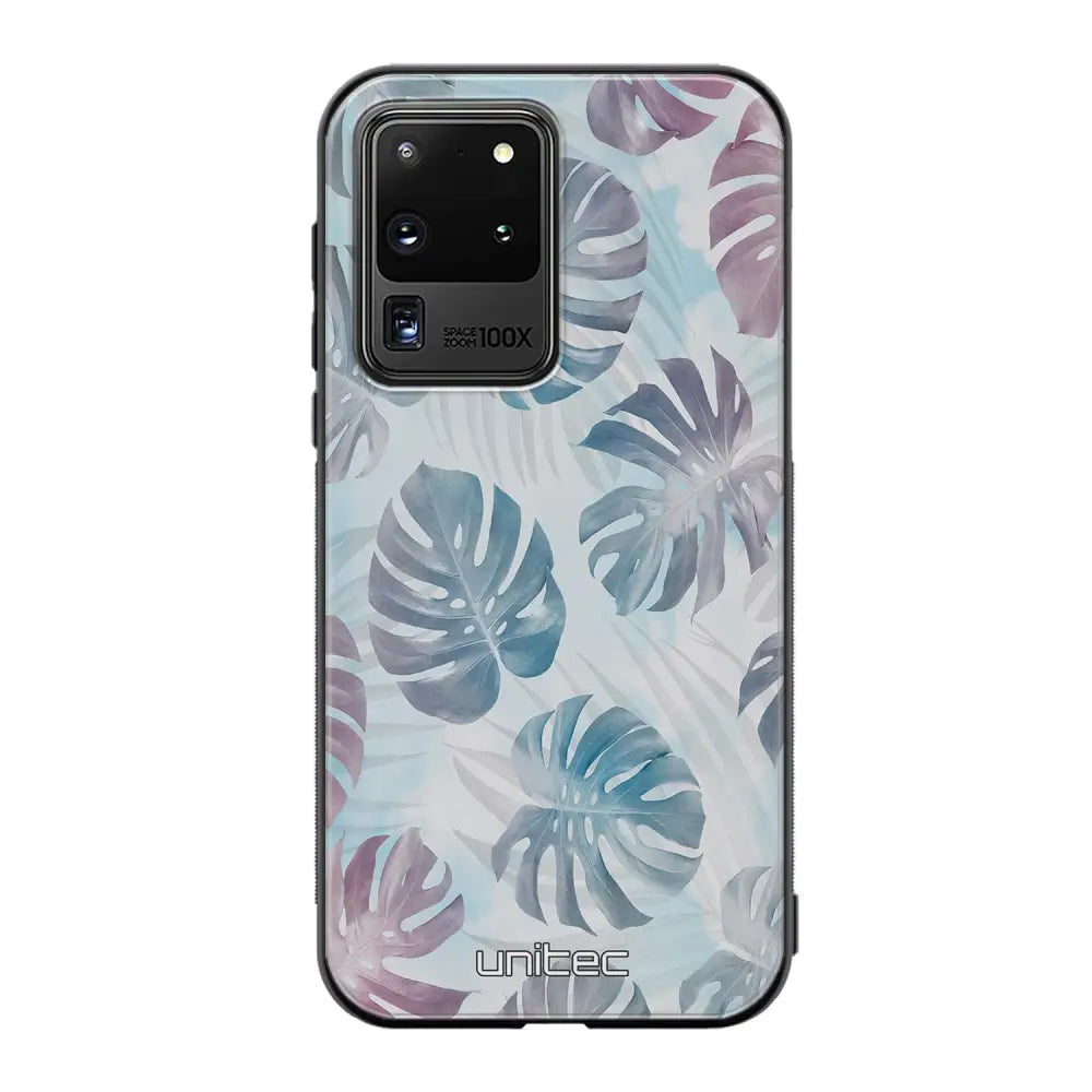 Samsung Galaxy S20 Ultra kukka suojakuoret - Monstera Texture - Ei