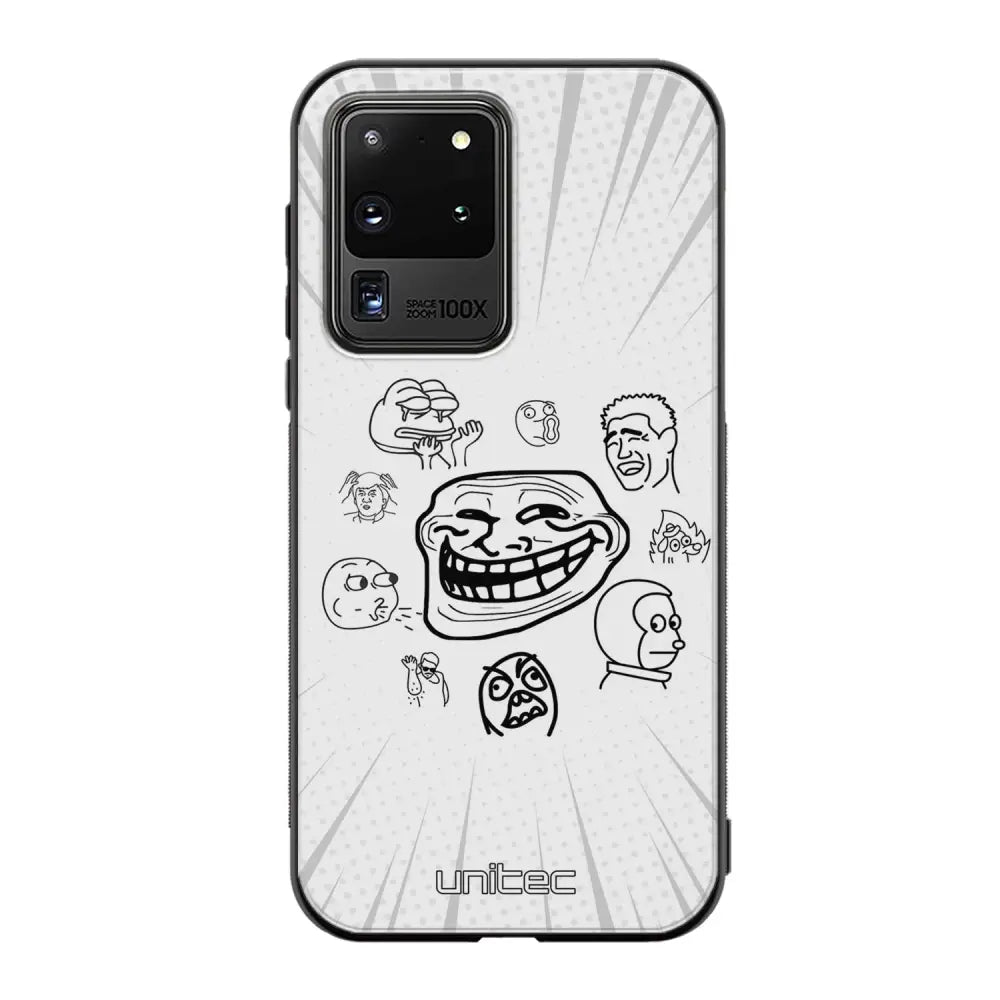 Samsung Galaxy S20 Ultra meemi suojakuoret - Meemi - Ei