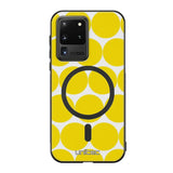 Samsung Galaxy S20 Ultra pallo suojakuoret - Keltainen Pallo