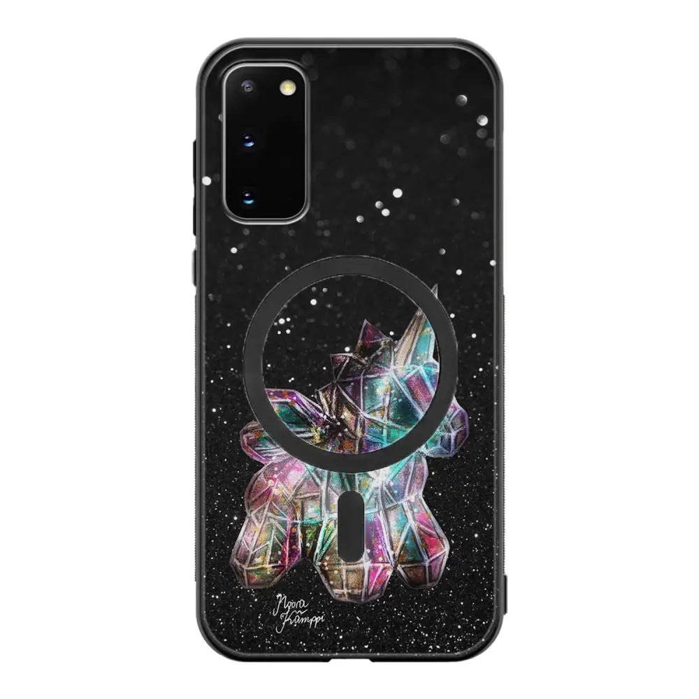 Samsung Galaxy S20 unicorn suojakuoret - Valkoinen - Noora Kämppi