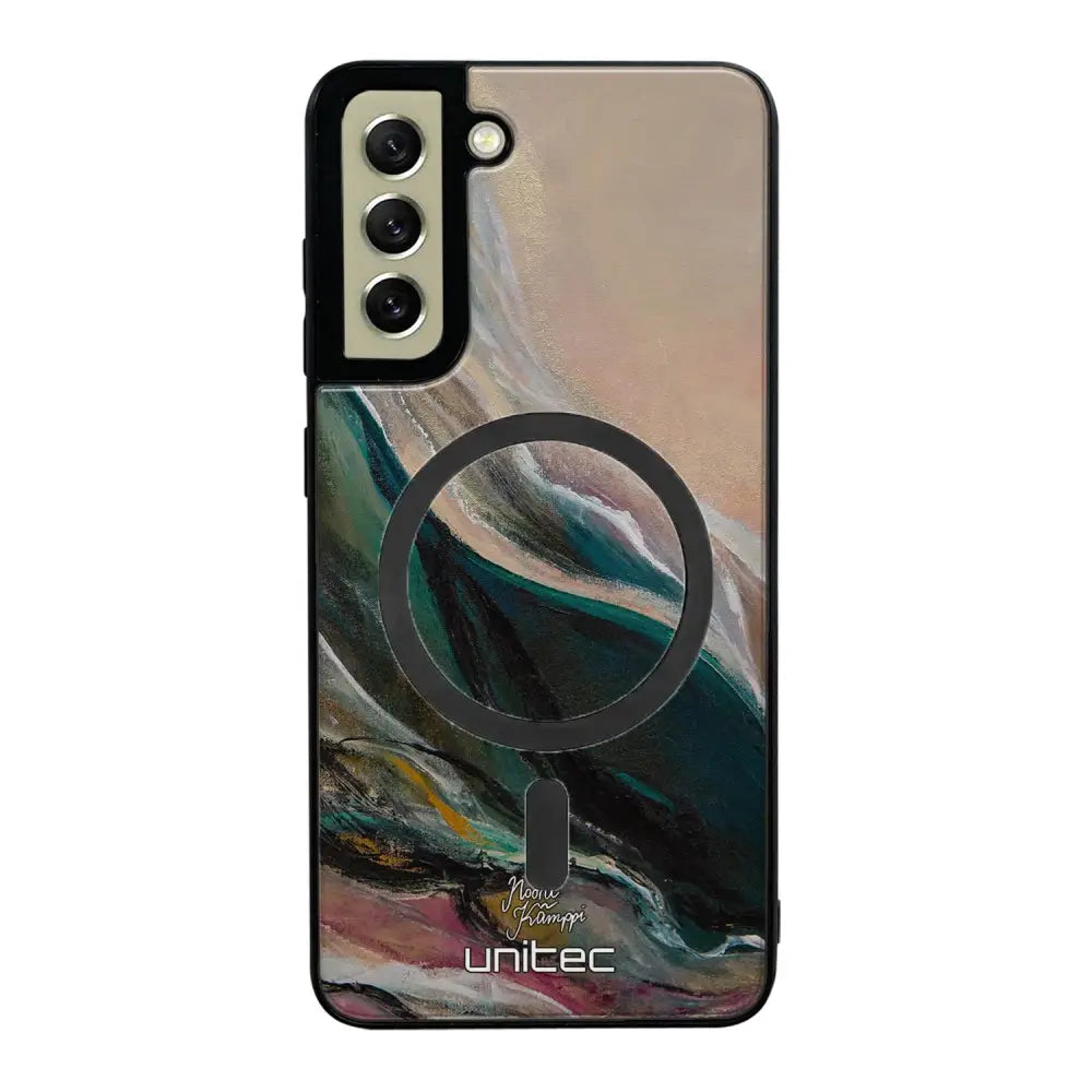 Samsung Galaxy S21 FE modern art suojakuoret - Nudge - Noora Kämppi