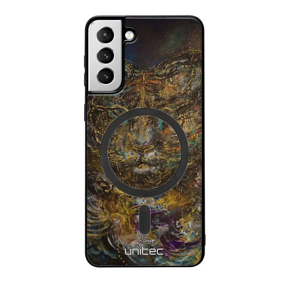 Samsung Galaxy S21 Plus animal kingdom suojakuoret - Fearless - Noora Kämppi