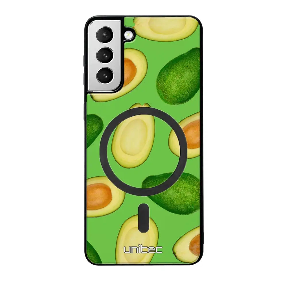 Samsung Galaxy S21 Plus hedelmä suojakuoret - Avocados