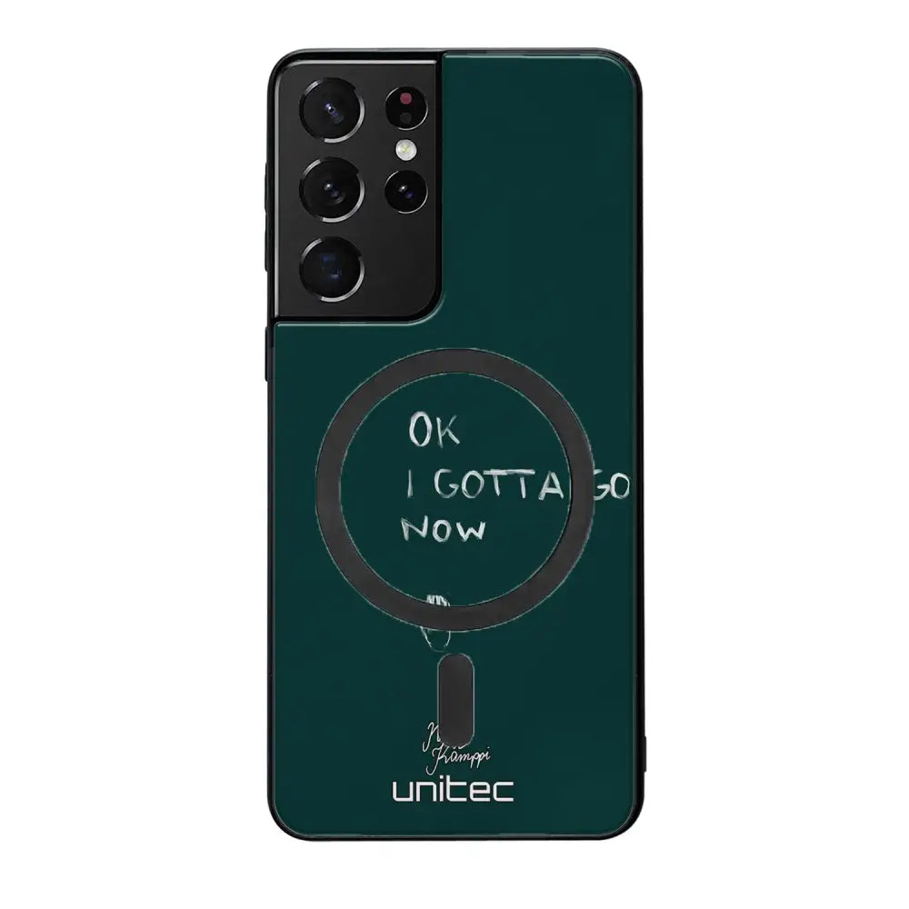 Samsung Galaxy S21 Ultra surrealistic sadness suojakuoret - Ok I Gotta Go - Noora Kämppi