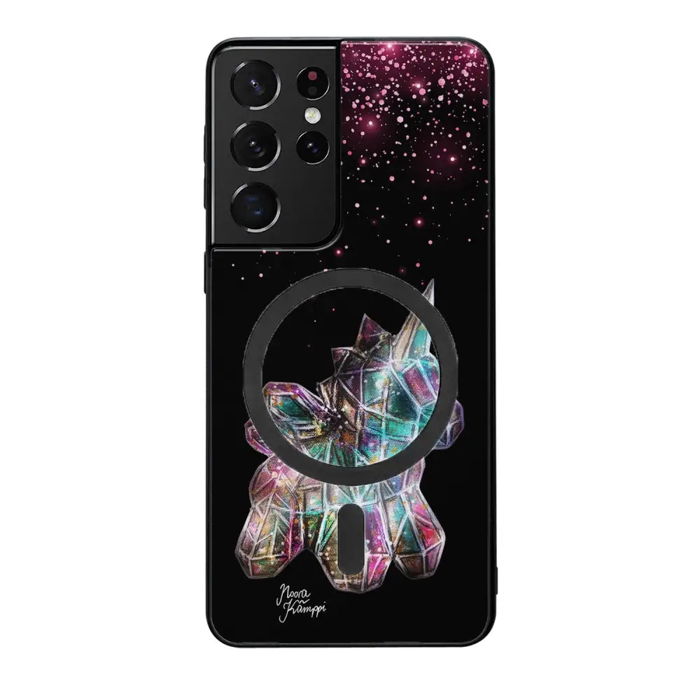 Samsung Galaxy S21 Ultra unicorn suojakuoret - Pinkki - Noora Kämppi