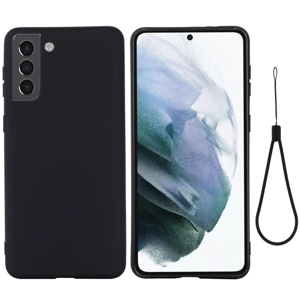 Samsung Galaxy S22 5G Silikonikuori - Musta