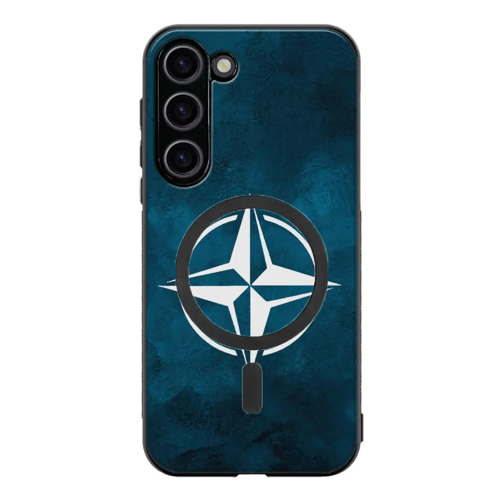 Samsung Galaxy S23 unicorn suojakuoret - Sininen - Noora Kämppi