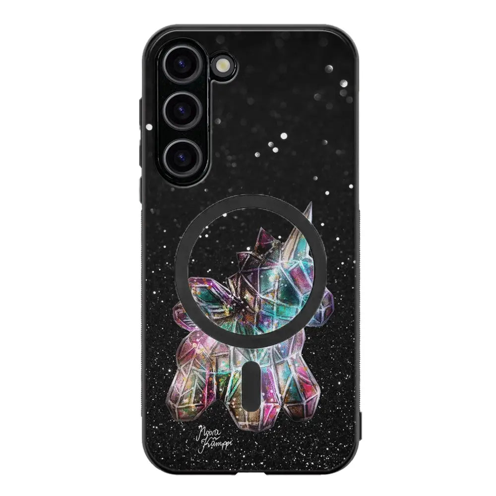 Samsung Galaxy S23 unicorn suojakuoret - Valkoinen - Noora Kämppi