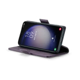 Samsung Galaxy S24 Lompakko suojakotelo RFID - Violetti - CaseMe