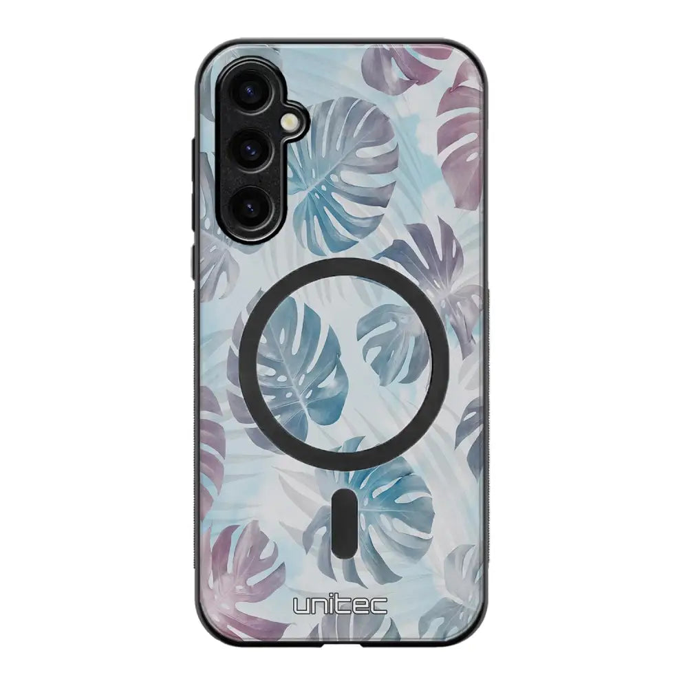 Samsung Galaxy S24 Plus kukka suojakuoret - Monstera Texture