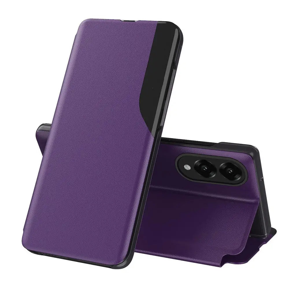 Samsung Galaxy S25 Edge Flip suojakuori - Violetti