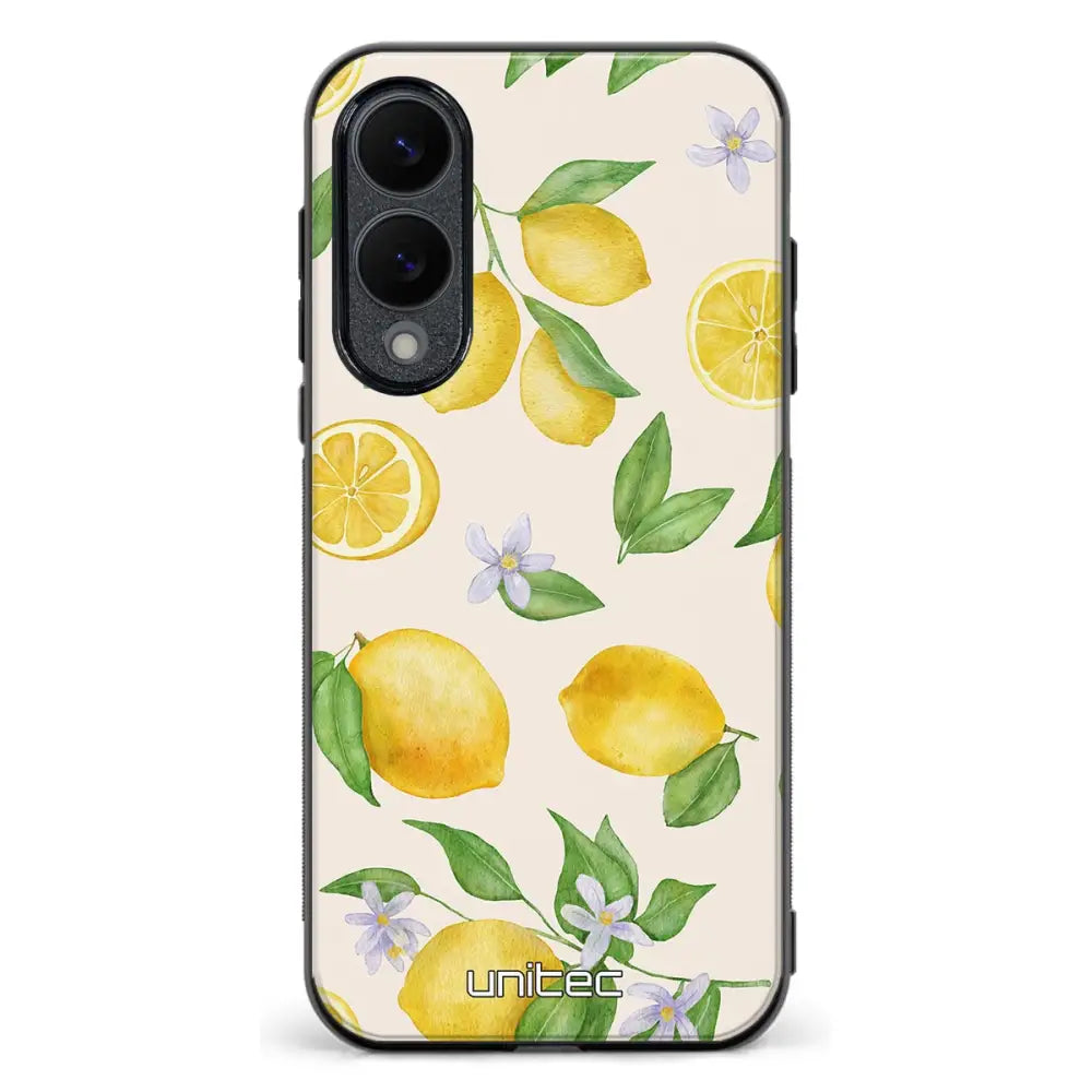 Samsung Galaxy S25 Edge hedelmä suojakuoret Lemon Ei