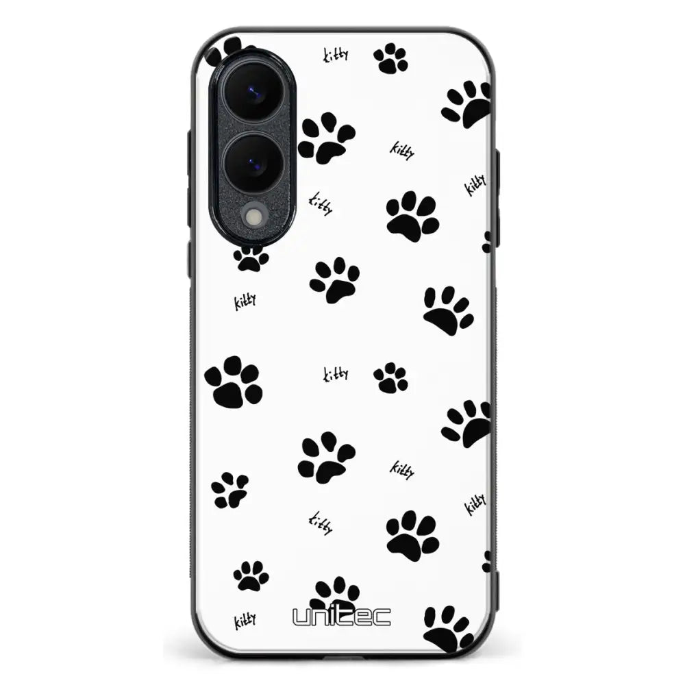 Samsung Galaxy S25 Edge kissa suojakuoret Cat Paws Ei
