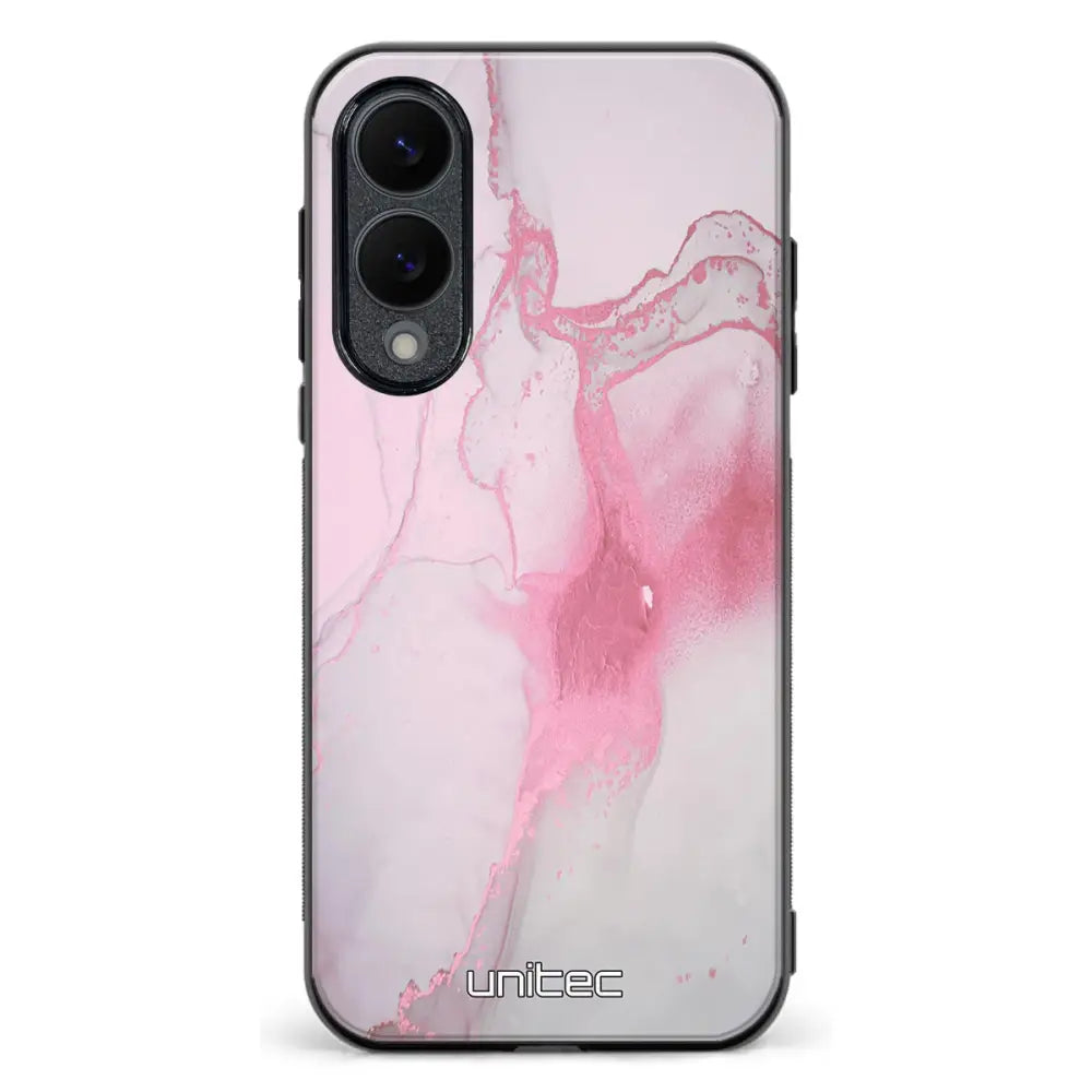 Samsung Galaxy S25 Edge marmori suojakuoret Pink Pok Rie Ei