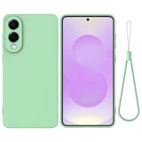 Samsung Galaxy S25 Edge Silikonisuoja - Vihreä
