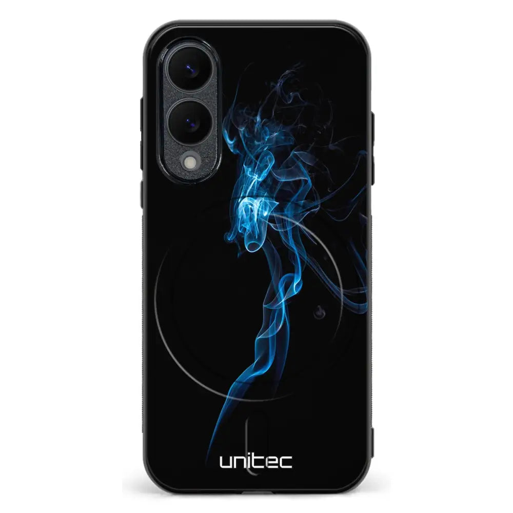 Samsung Galaxy S25 Edge suojakuoret Blue Smoke On Black