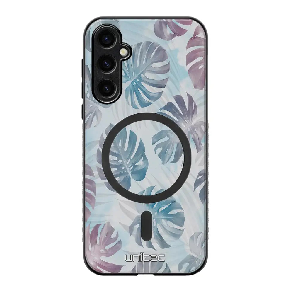 Samsung Galaxy S25 Plus kukka suojakuoret - Monstera Texture