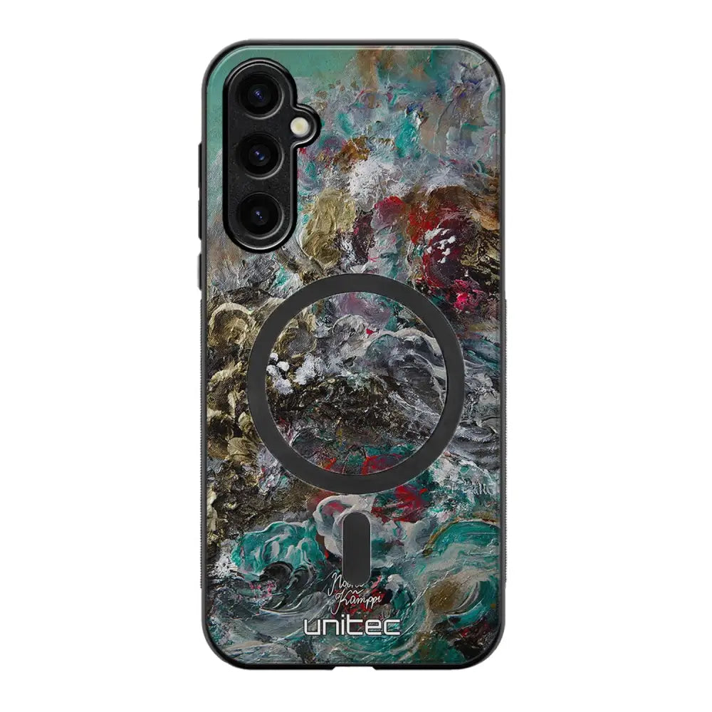 Samsung Galaxy S25 Plus modern art suojakuoret - Heart Knows - Noora Kämppi