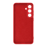 Samsung Galaxy S25 Silikonisuoja - Punainen