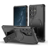 Samsung Galaxy S25 Ultra Armor MagSafe kuoret - Musta