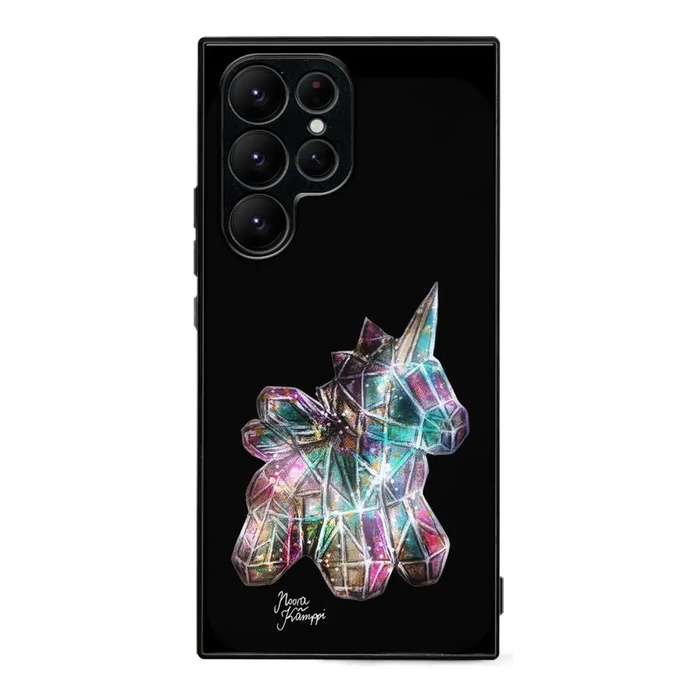 Samsung Galaxy S25 Ultra unicorn suojakuoret - Musta - Noora Kämppi - Ei