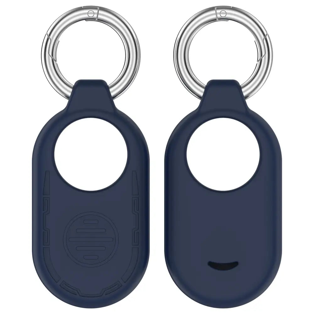 Samsung Galaxy SmartTag 2 Silikonikotelo avaimenperällä - Sininen
