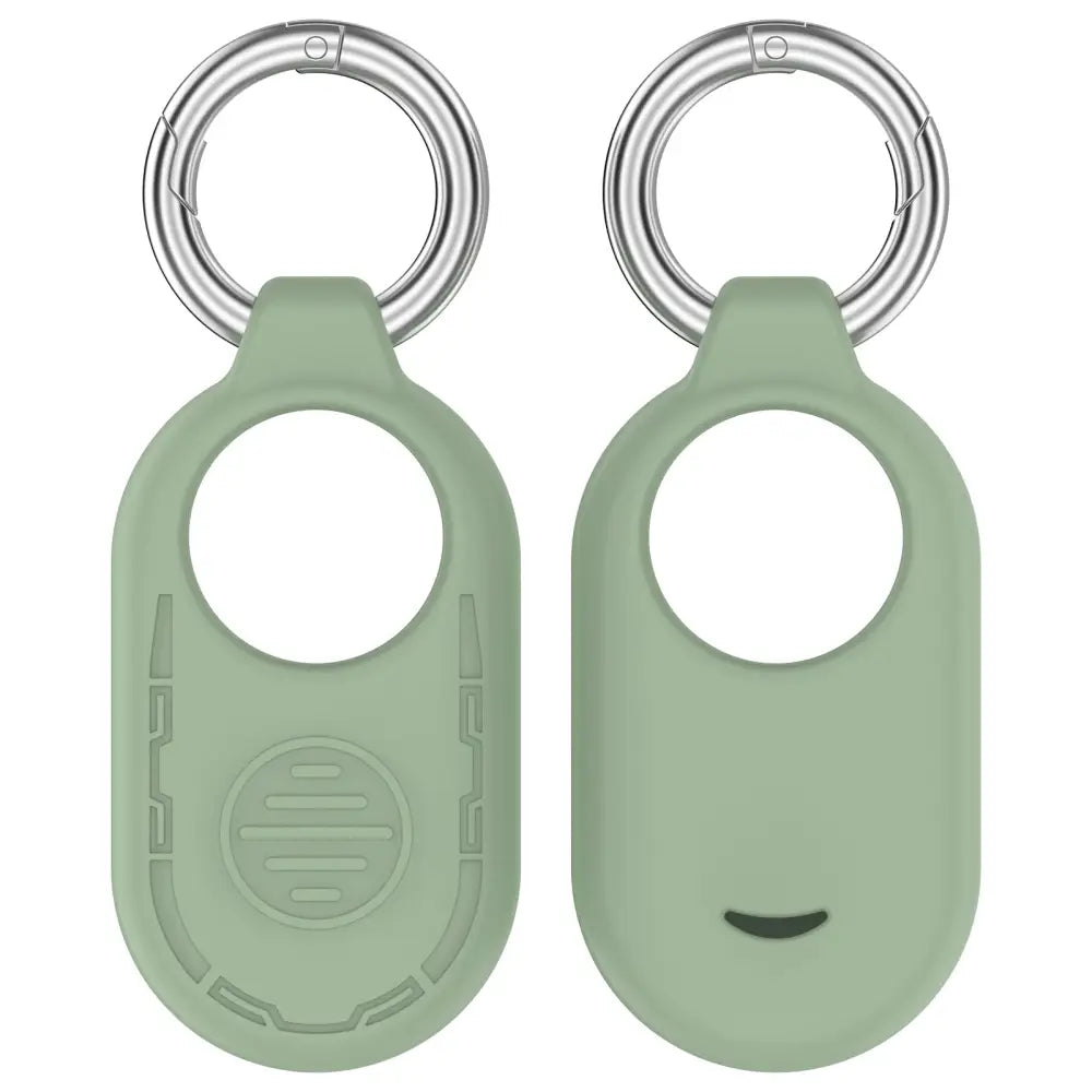 Samsung Galaxy SmartTag 2 Silikonikotelo avaimenperällä - Vihreä