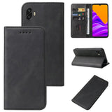 Samsung Galaxy Xcover 6 Pro Unitec Lompakko Suojakotelo Musta