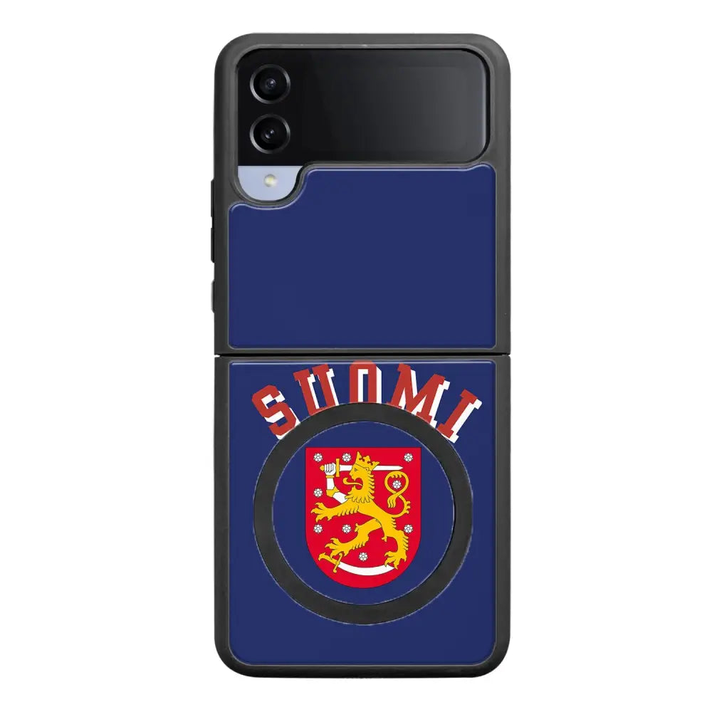 Samsung Galaxy Z Flip 4 jääkiekko suojakuoret - Leijonat Suomi
