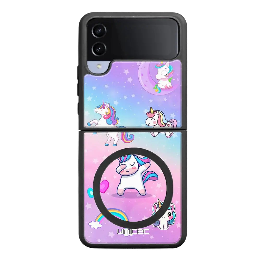 Samsung Galaxy Z Flip 4 suojakuoret - Yksisarvinen