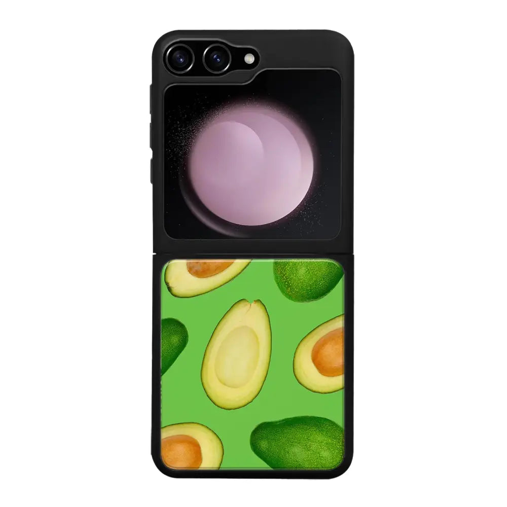 Samsung Galaxy Z Flip 5 hedelmä suojakuoret - Avocados - Ei