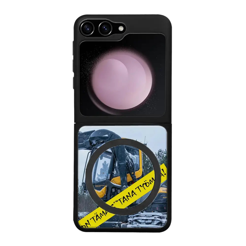 Samsung Galaxy Z Flip 5 meemi suojakuoret - Työmaa