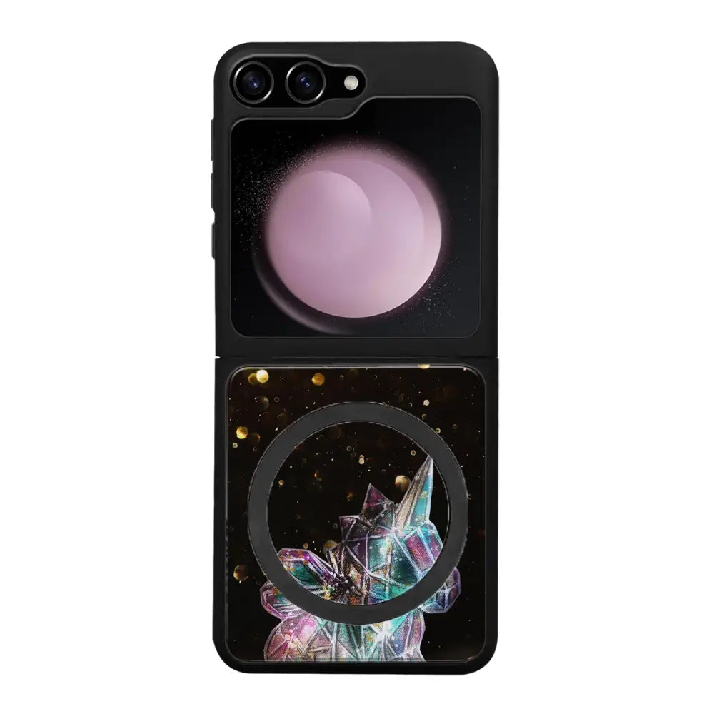 Samsung Galaxy Z Flip 5 unicorn suojakuoret - Kulta - Noora Kämppi