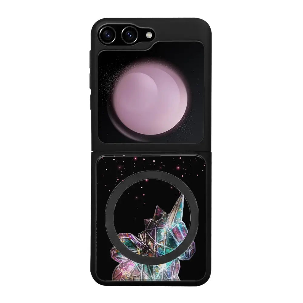 Samsung Galaxy Z Flip 5 unicorn suojakuoret - Pinkki - Noora Kämppi