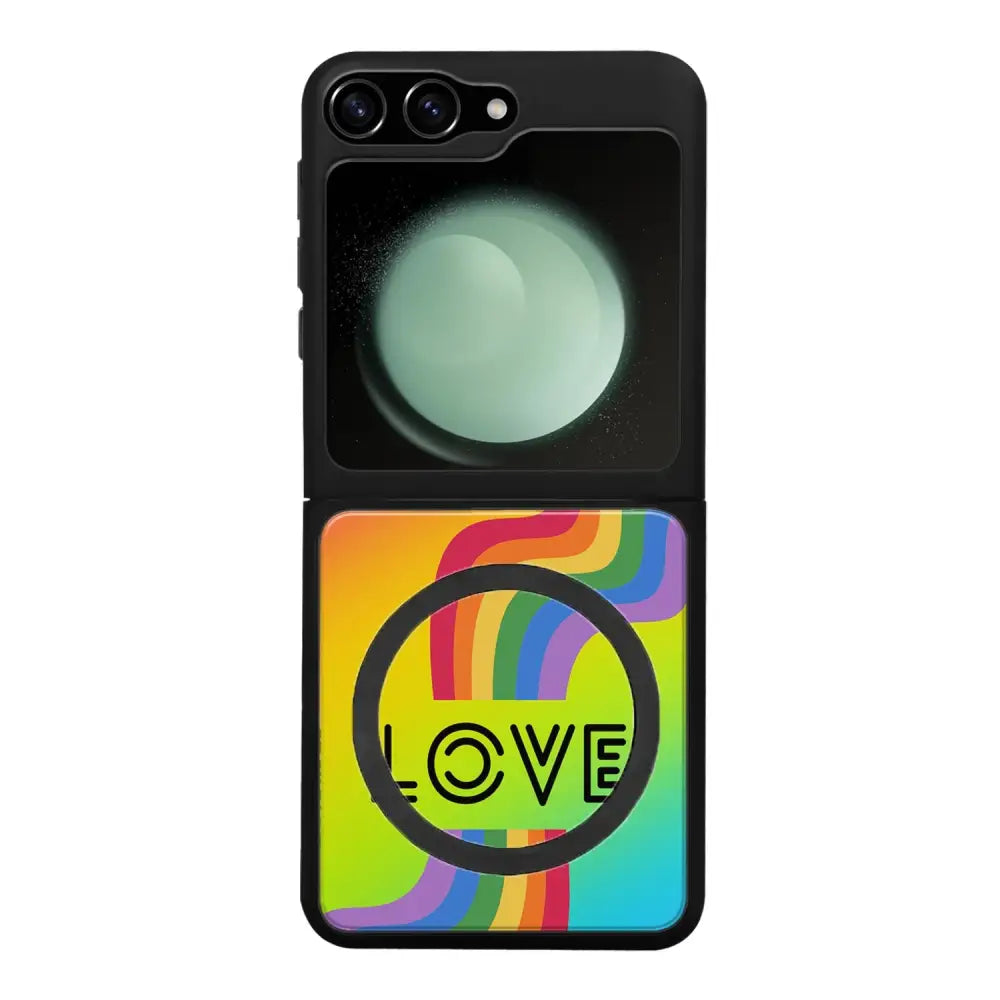 Samsung Galaxy Z Flip 6 pride suojakuoret - Love