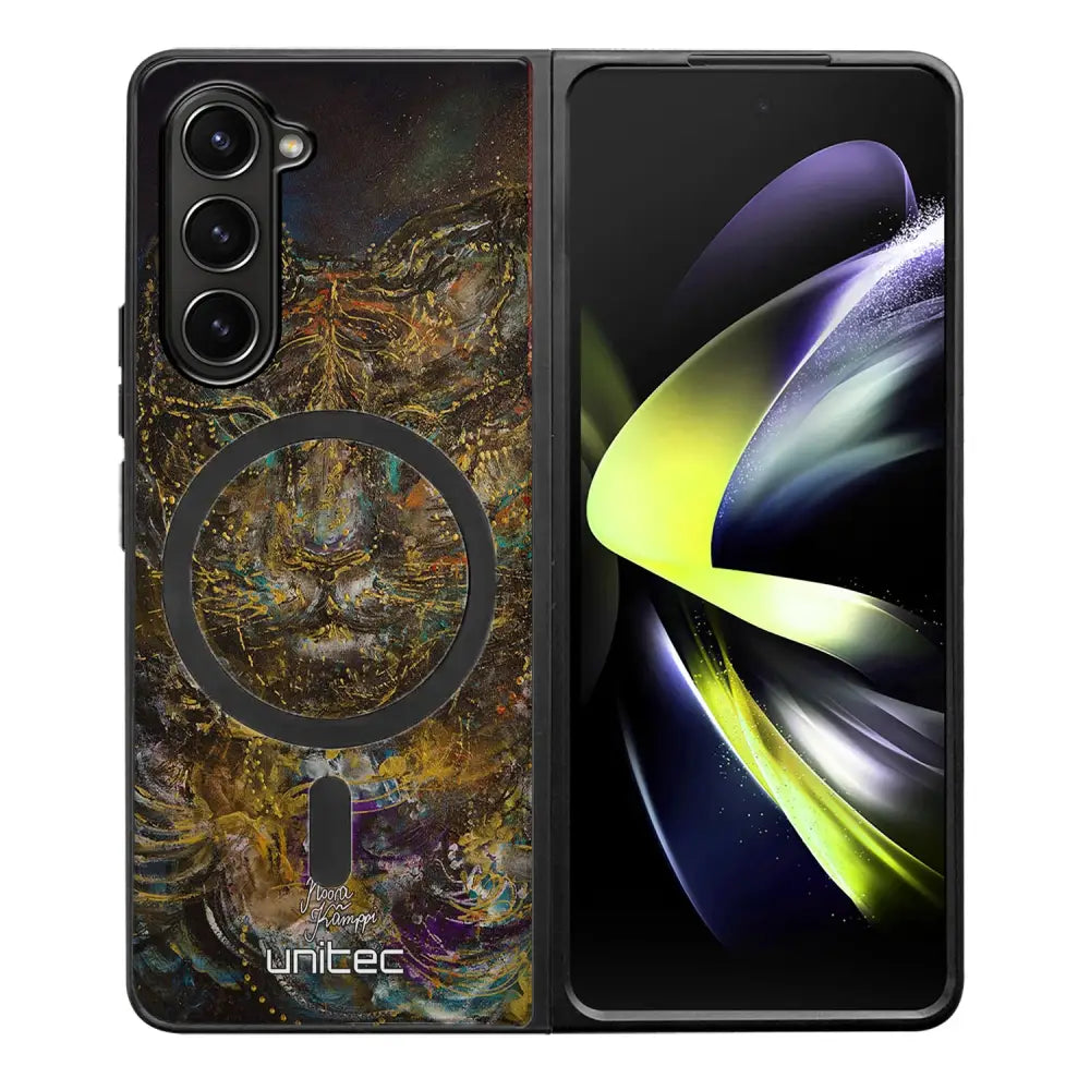 Samsung Galaxy Z Fold 5 animal kingdom suojakuoret - Fearless - Noora Kämppi