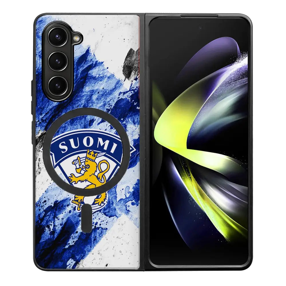 Samsung Galaxy Z Fold 5 jääkiekko suojakuoret - Leijonat