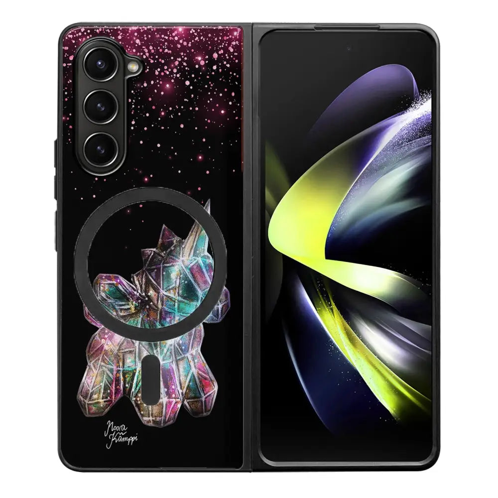 Samsung Galaxy Z Fold 5 unicorn suojakuoret - Pinkki - Noora Kämppi