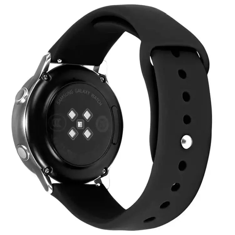 Silikoniranneke 20mm - Musta