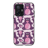 Xiaomi 11T Pro suojakuoret - Purple Teddy Bear - Ei