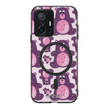 Xiaomi 11T Pro suojakuoret - Purple Teddy Bear
